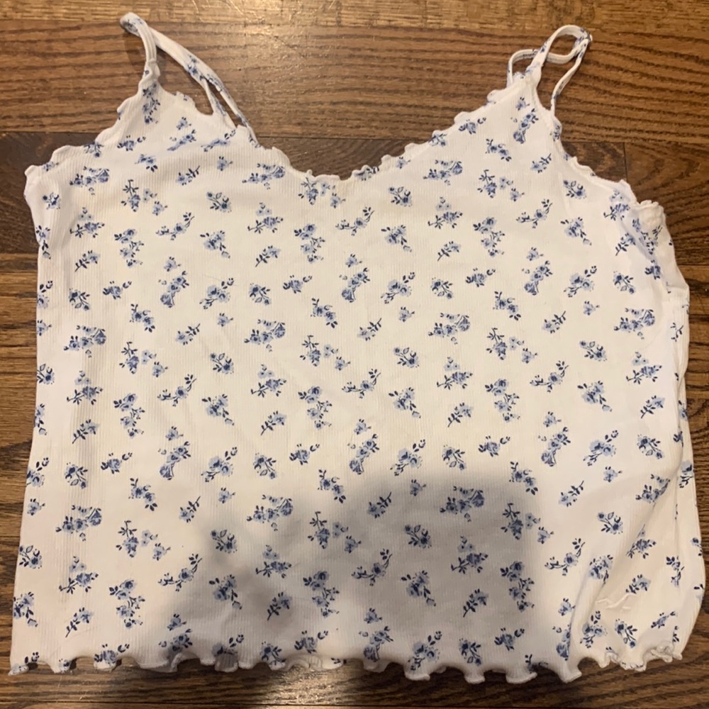 Hollister floral tank top